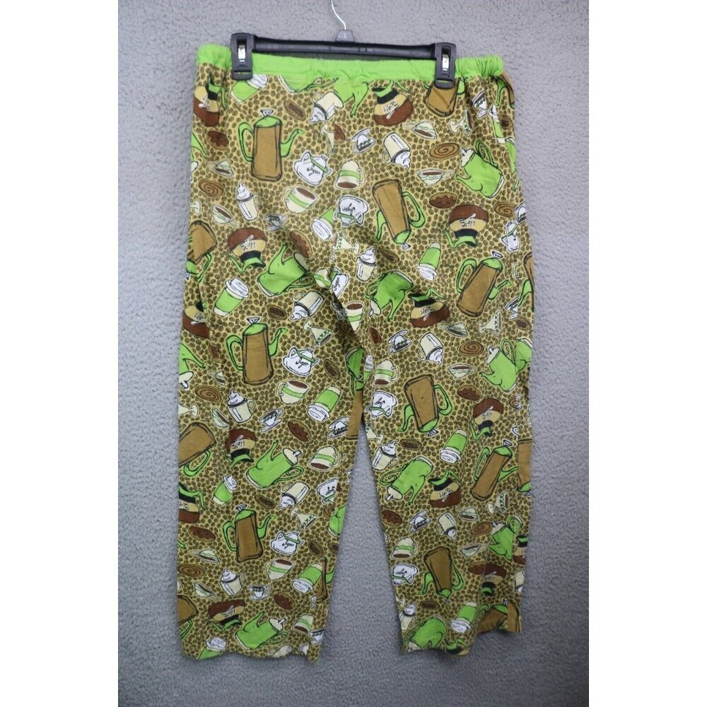 Needy Me Pajama Set-"I Need Caffeine"-Size Large-Drawstring - Picture 6 of 16